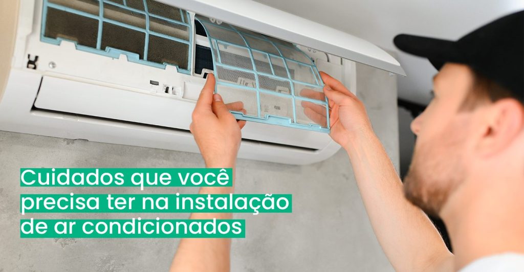 Instalação ar condicionado
